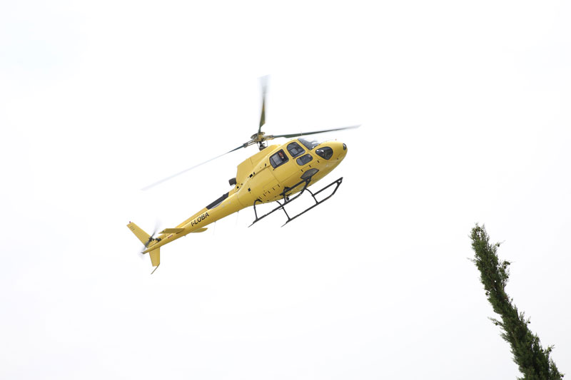 elicottero sposi